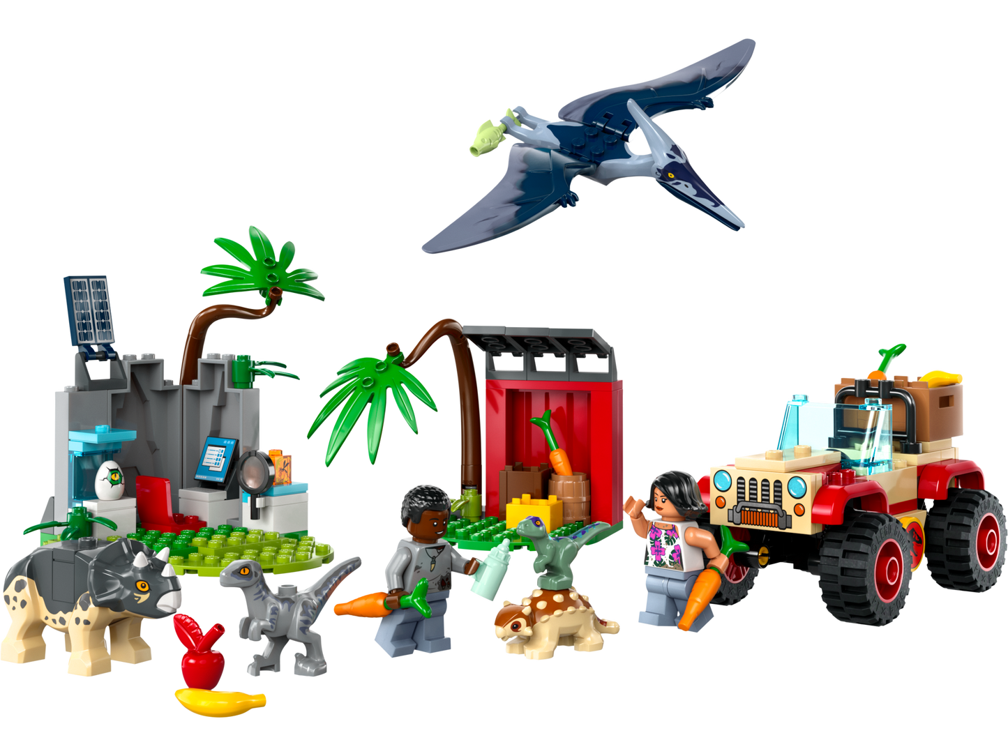 LEGO 76963 Centro di soccorso dei baby dinosauri