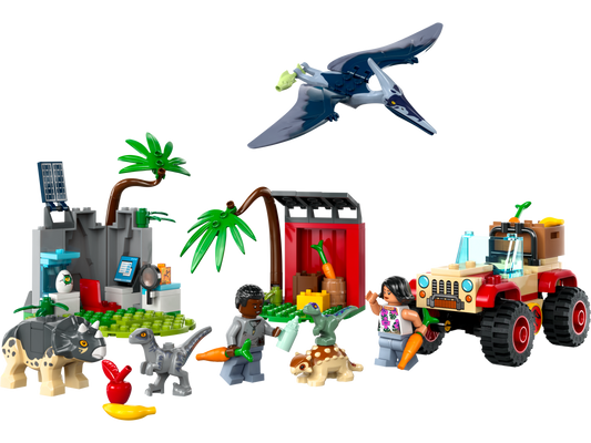 LEGO 76963 Centro di soccorso dei baby dinosauri