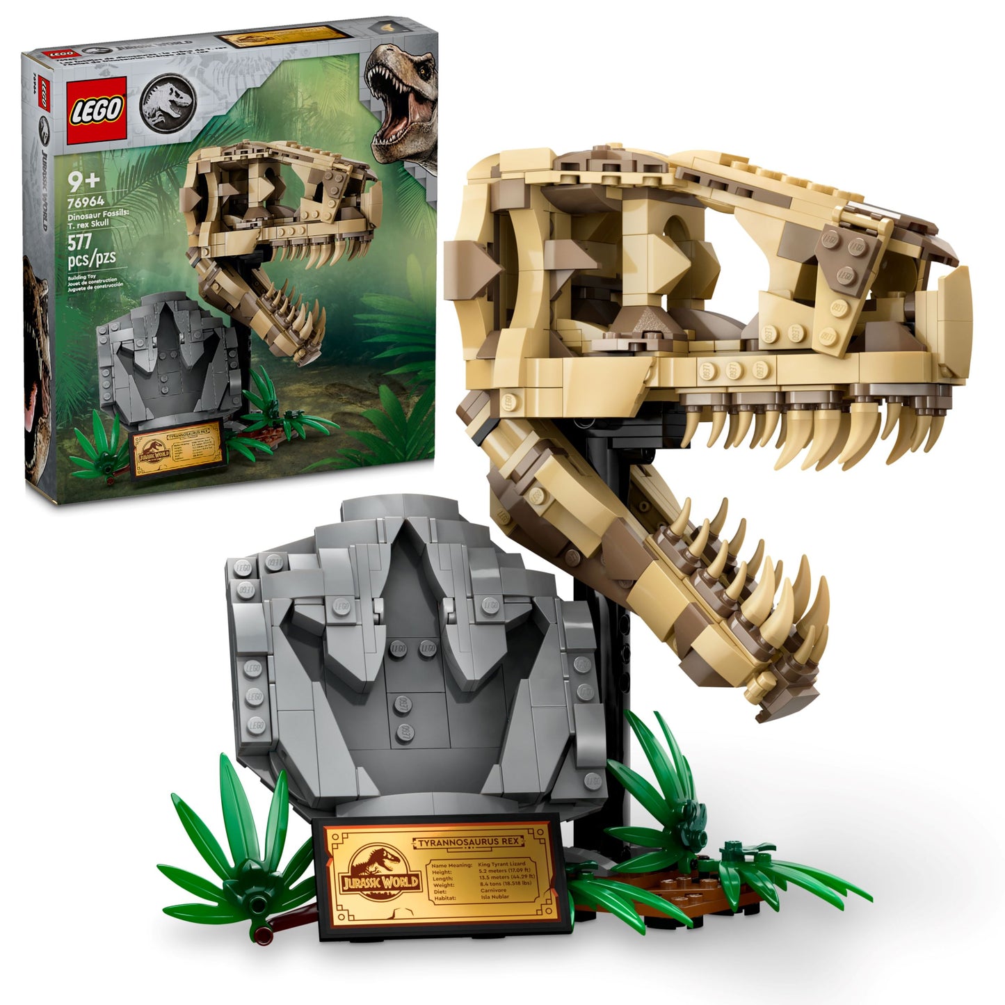 LEGO 76964 Fossili di dinosauro: Teschio di T.rex