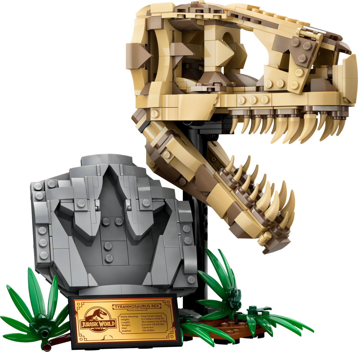 LEGO 76964 Fossili di dinosauro: Teschio di T.rex