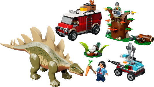 LEGO 76965 Missione dinosauro: scoperta dello stegosauro