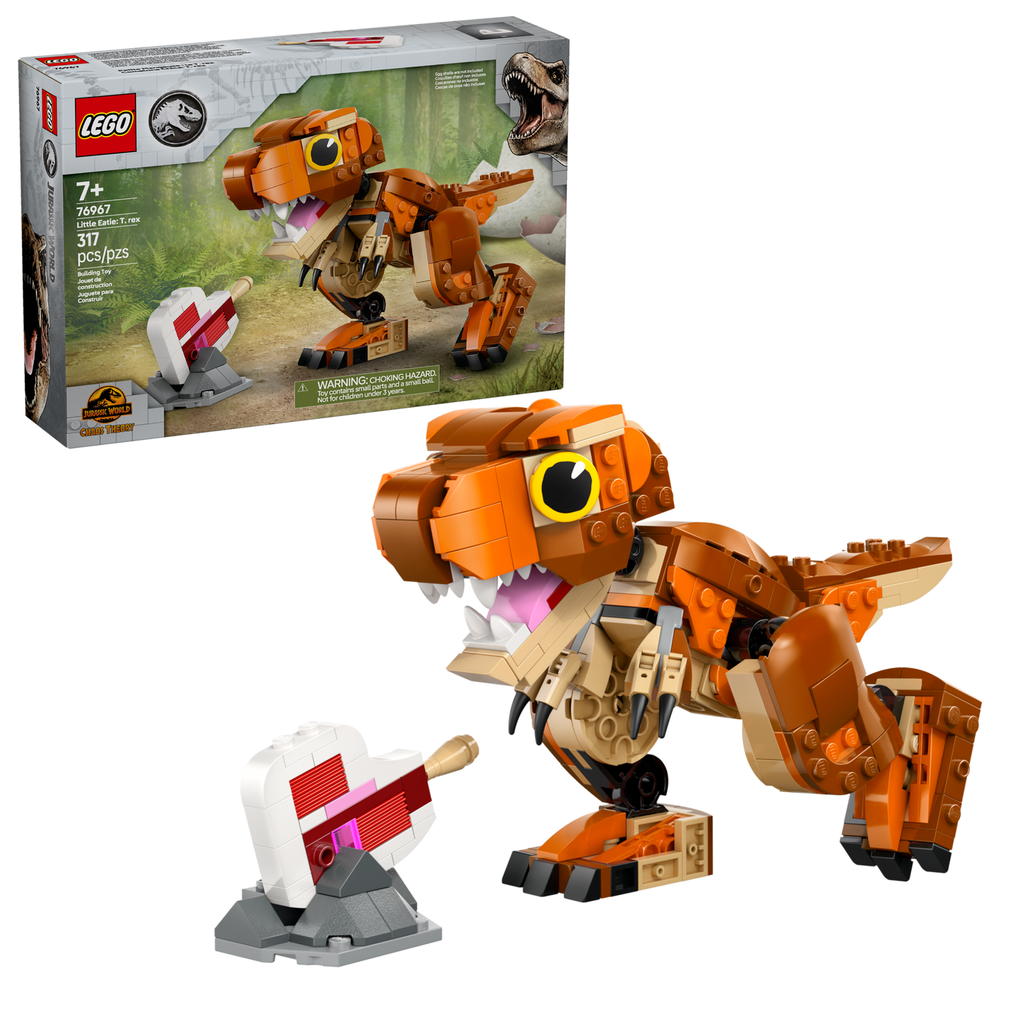 LEGO 76967 Little Eatie: T. rex