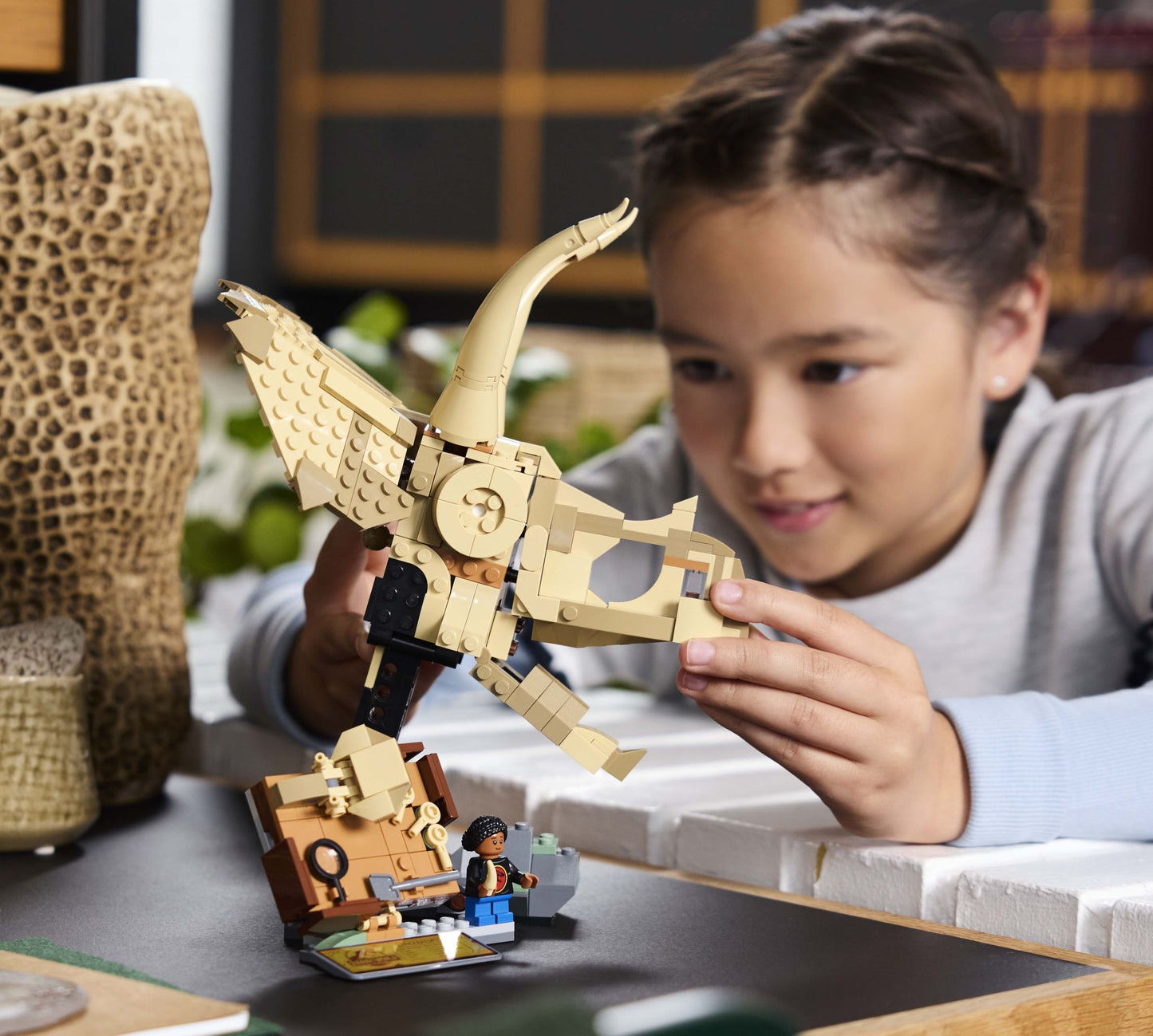 LEGO 76969 Fossili di dinosauro: teschio di Triceratopo