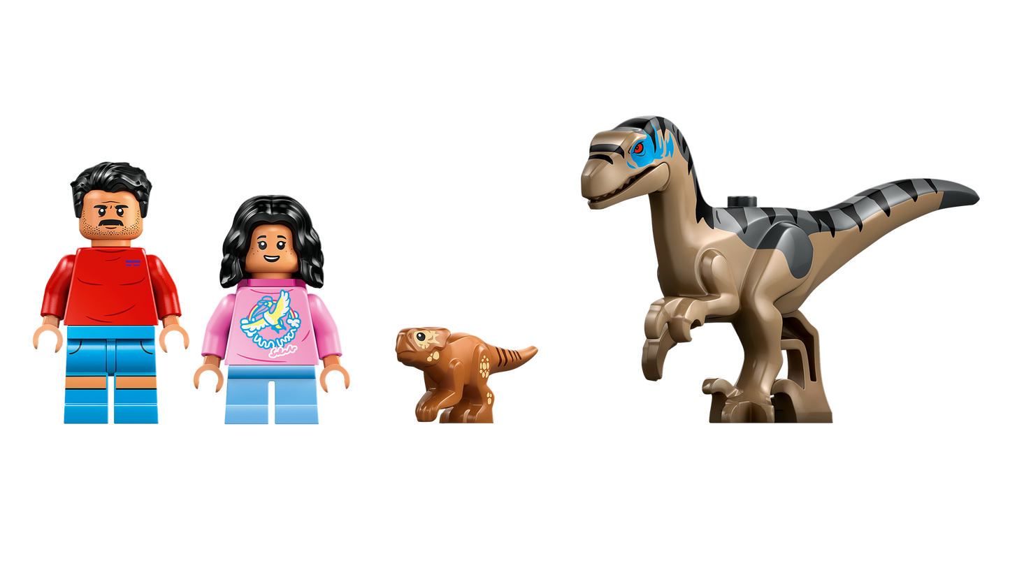 LEGO 76972 Fuga dal Raptor sul fuoristrada