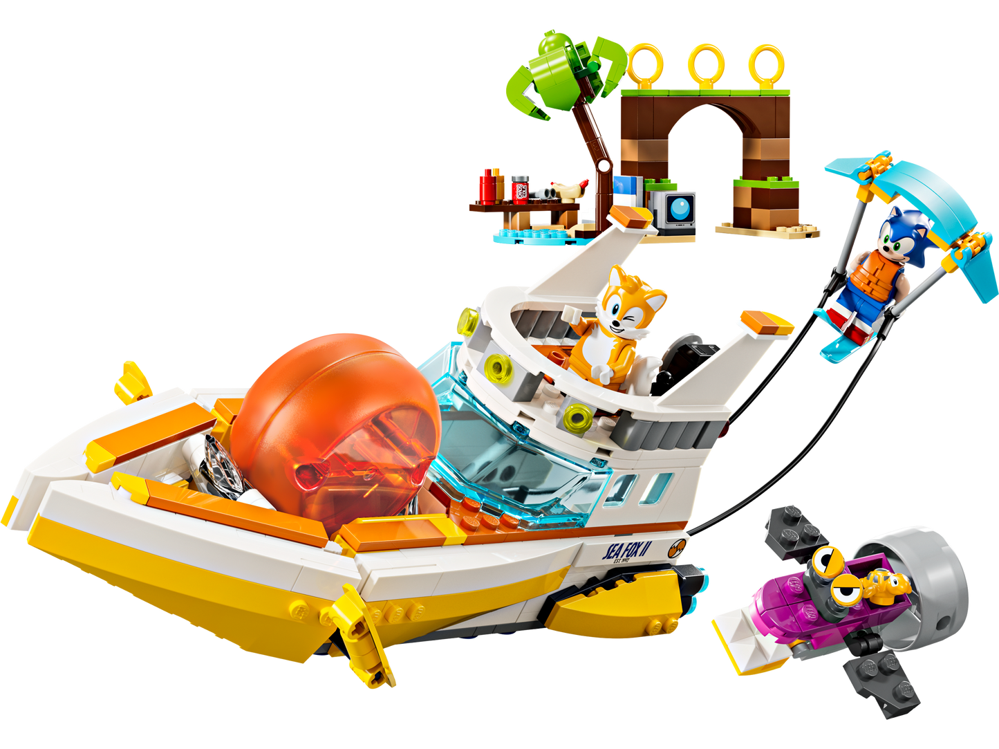 LEGO 76997 L’aeroscafo delle avventure di Tails