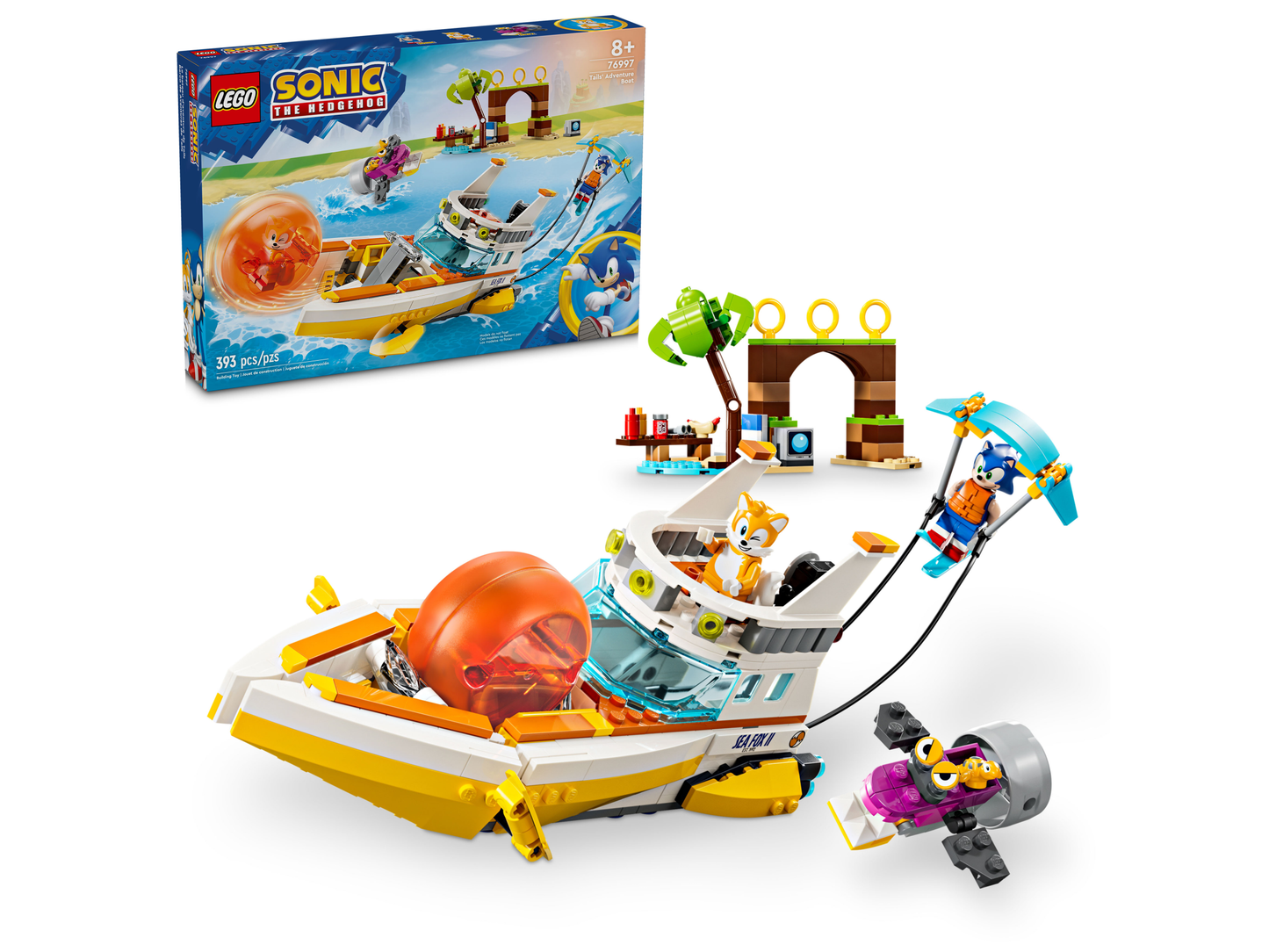 LEGO 76997 L’aeroscafo delle avventure di Tails