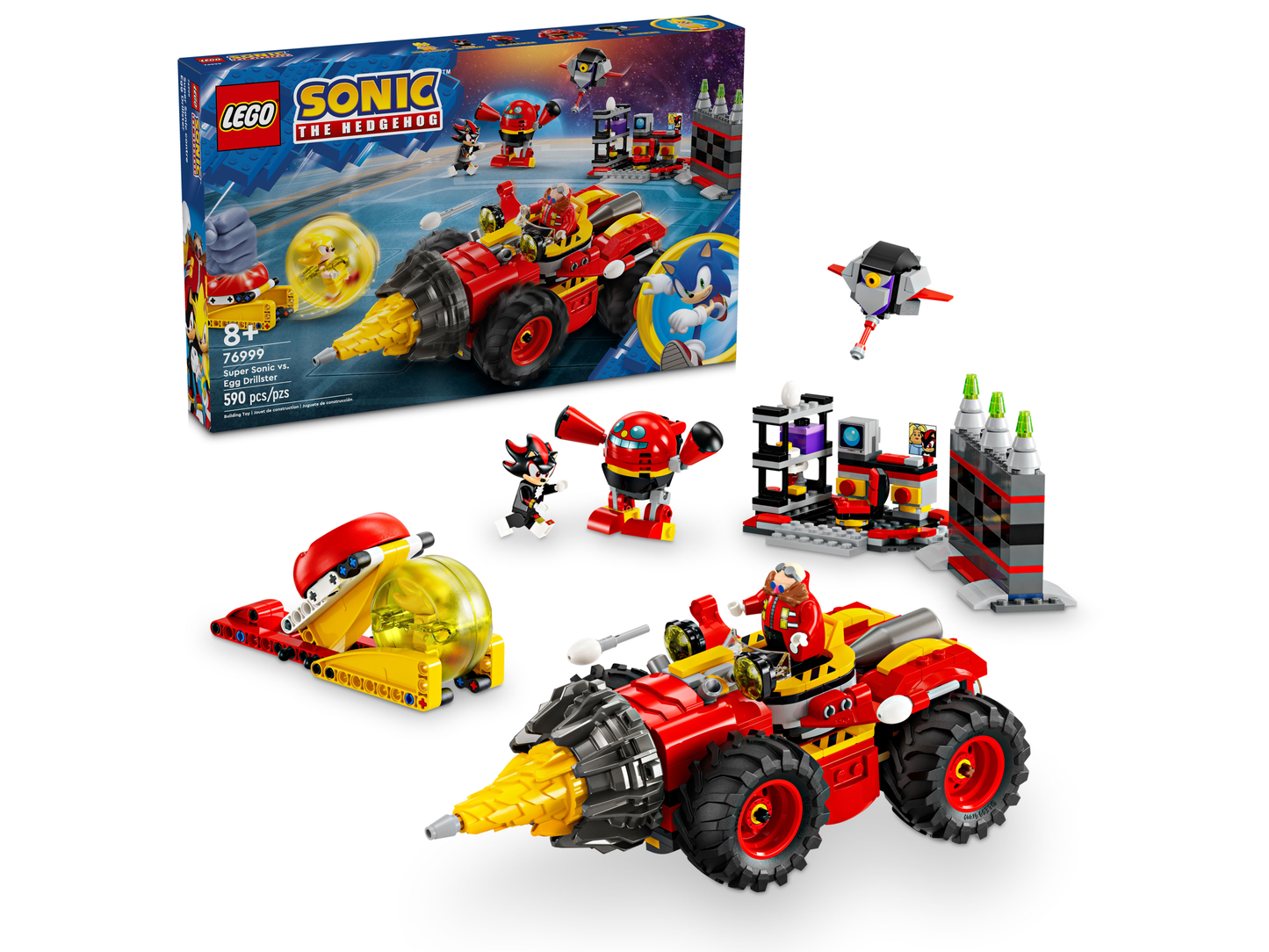 LEGO 76999 Super Sonic vs. Egg Drillster