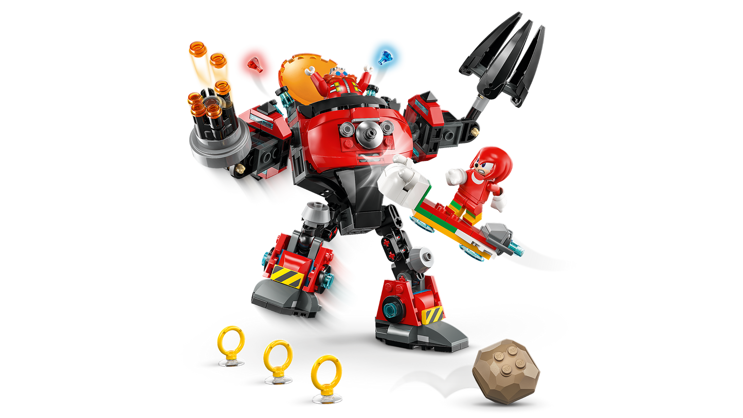 LEGO 77005 Knuckles vs. il Mech Egg Crusher del Dr. Eggman