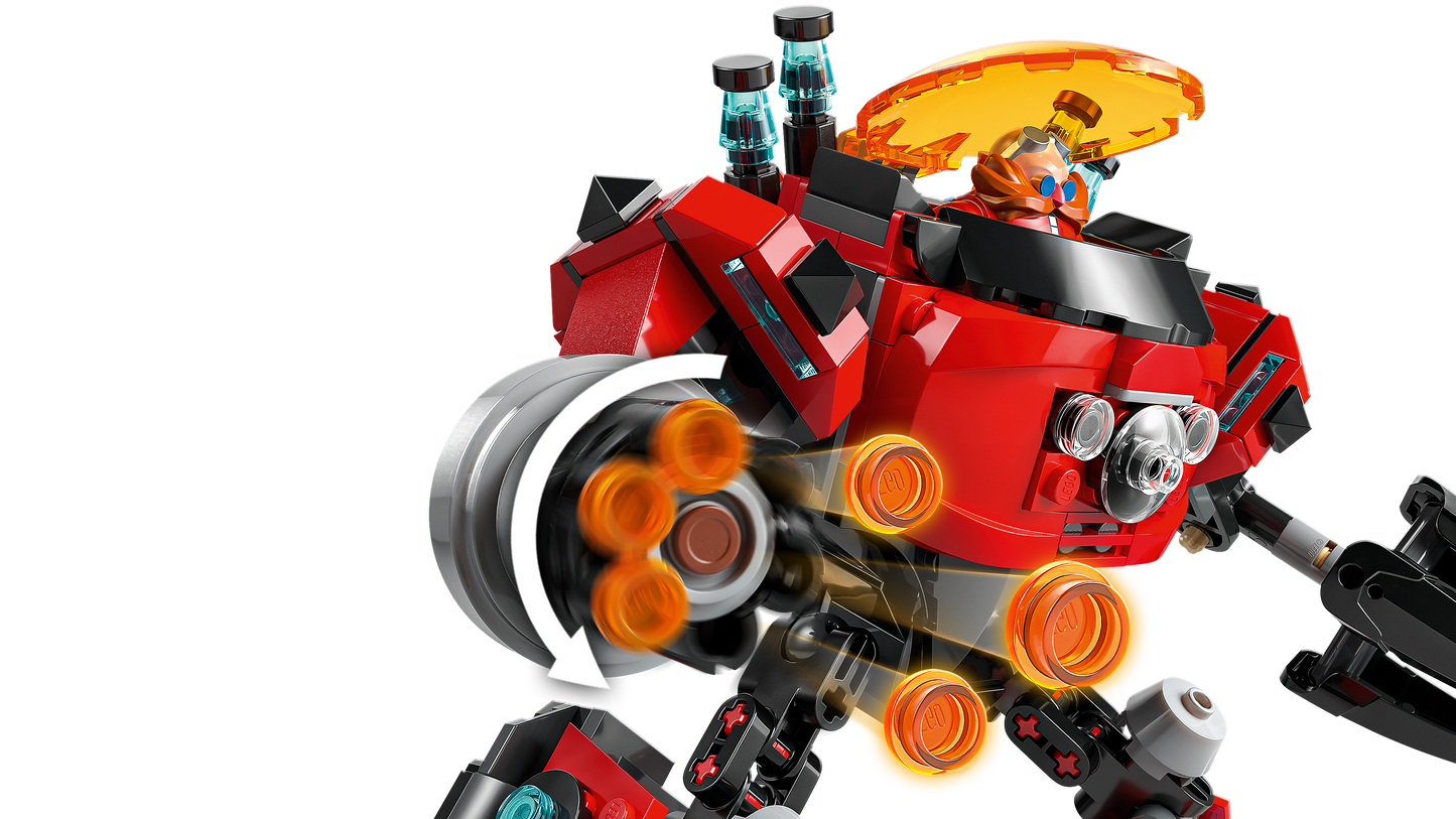 LEGO 77005 Knuckles vs. il Mech Egg Crusher del Dr. Eggman