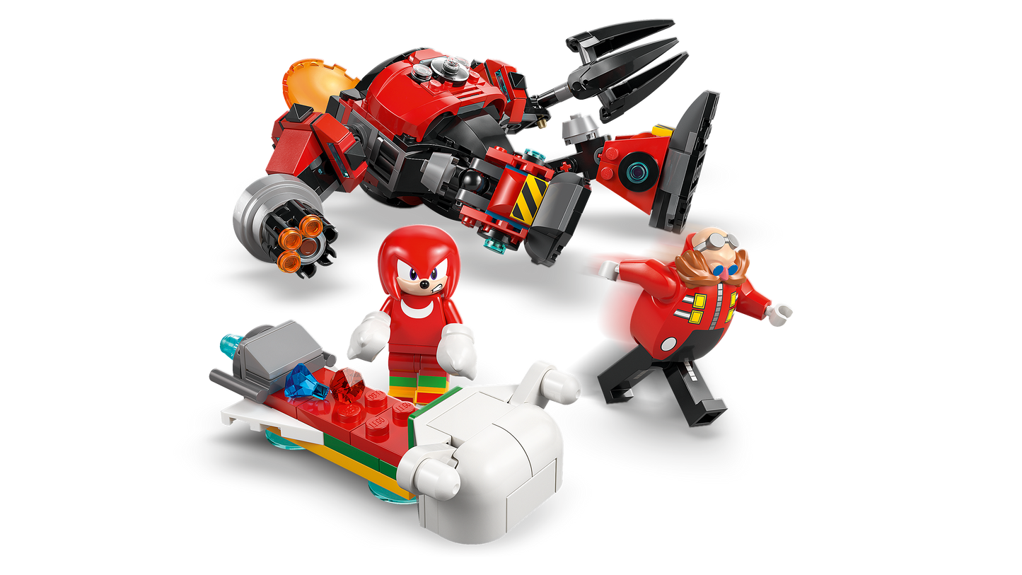 LEGO 77005 Knuckles vs. il Mech Egg Crusher del Dr. Eggman