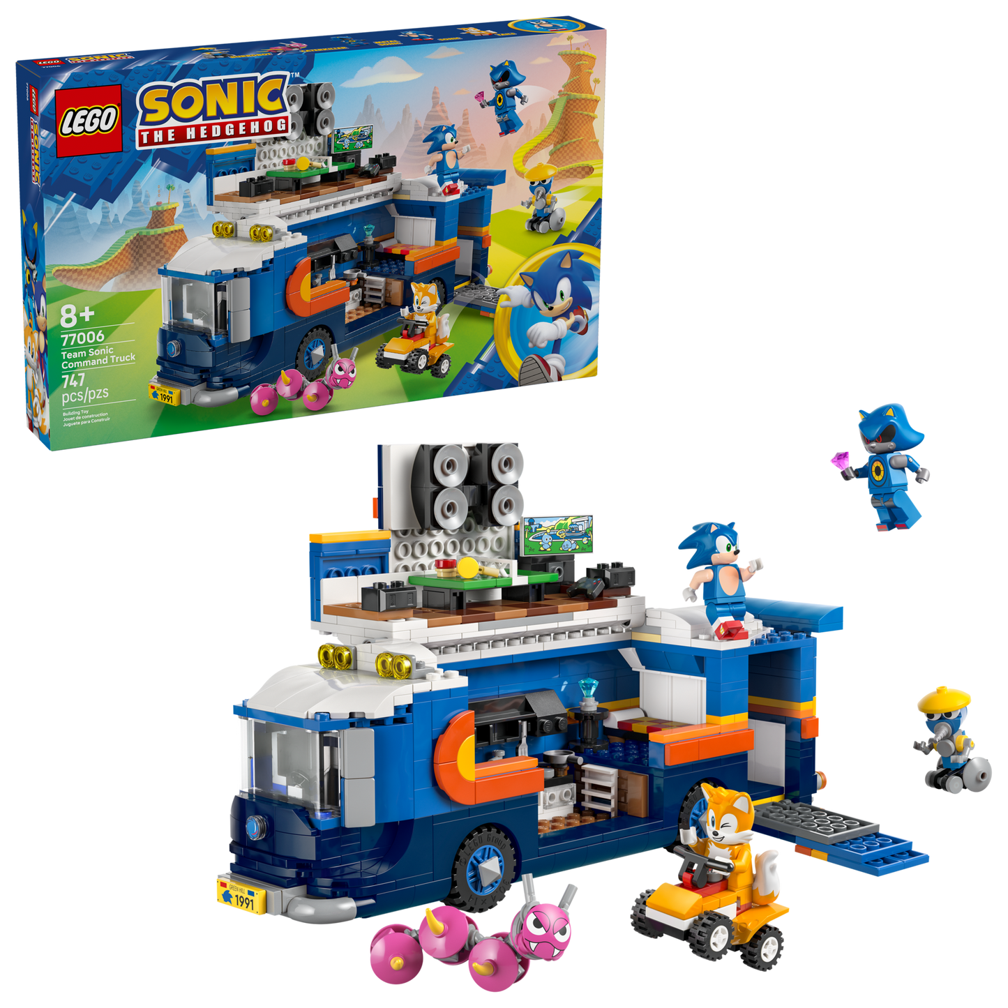 LEGO 77006 Camion di comando Team Sonic