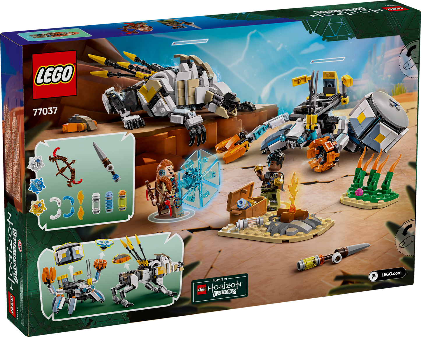 LEGO 77037 Aloy e Varl contro Arcapode e Secodonte