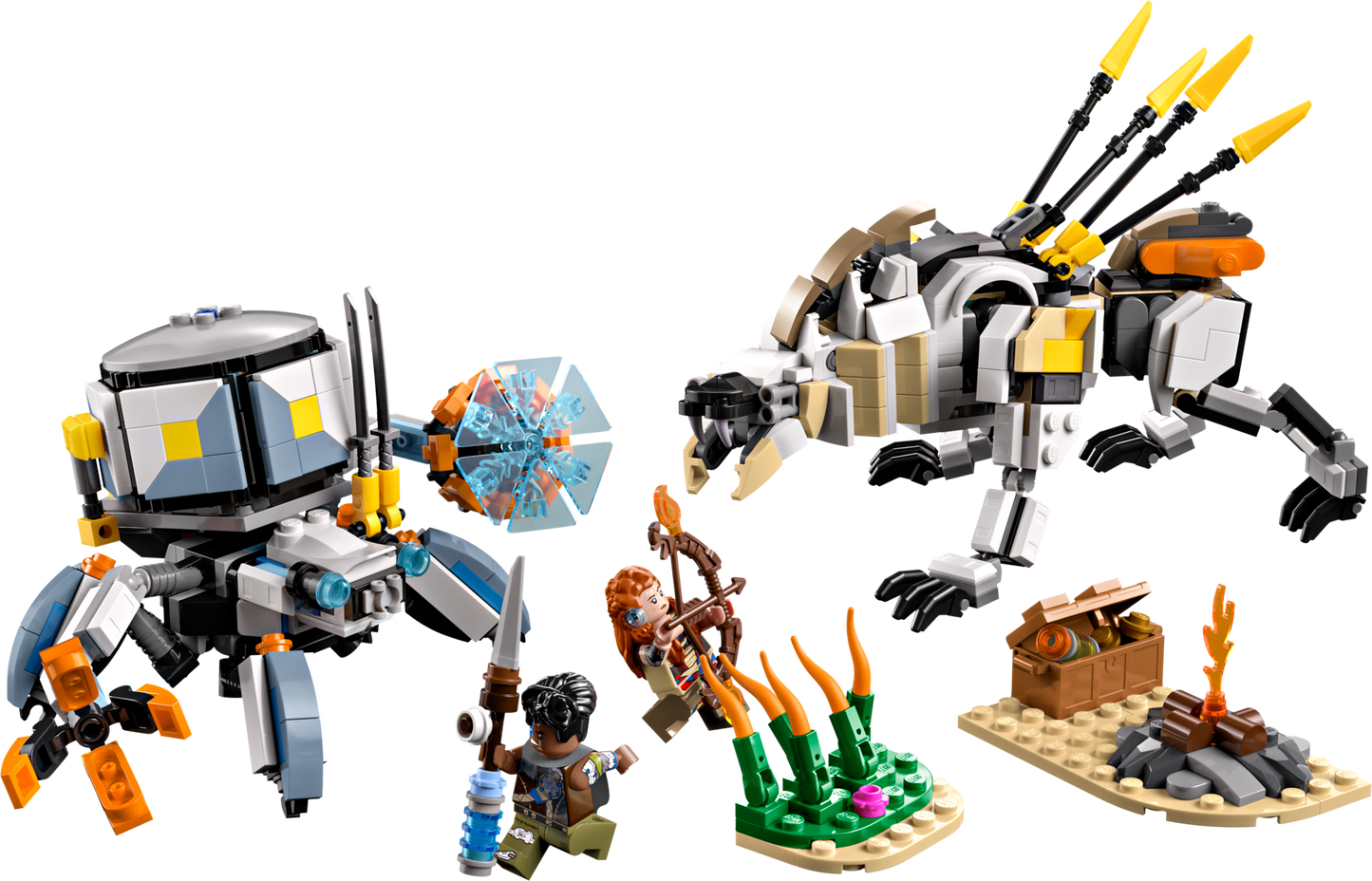LEGO 77037 Aloy e Varl contro Arcapode e Secodonte