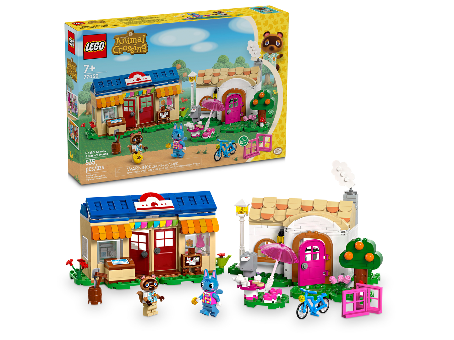LEGO 77050 Bottega di Nook e casa di Grinfia