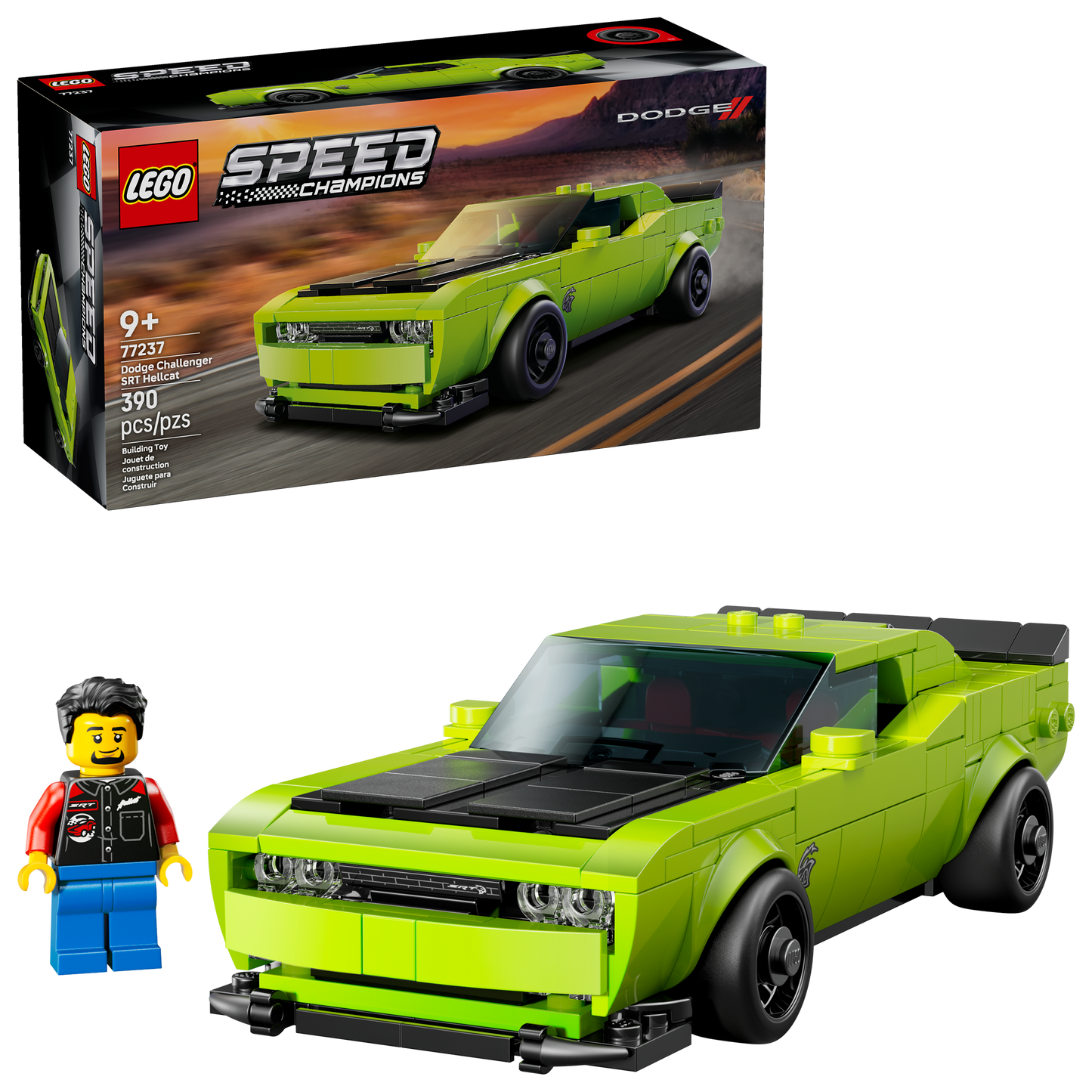 LEGO 77237 Sports Car Dodge Challenger SRT Hellcat