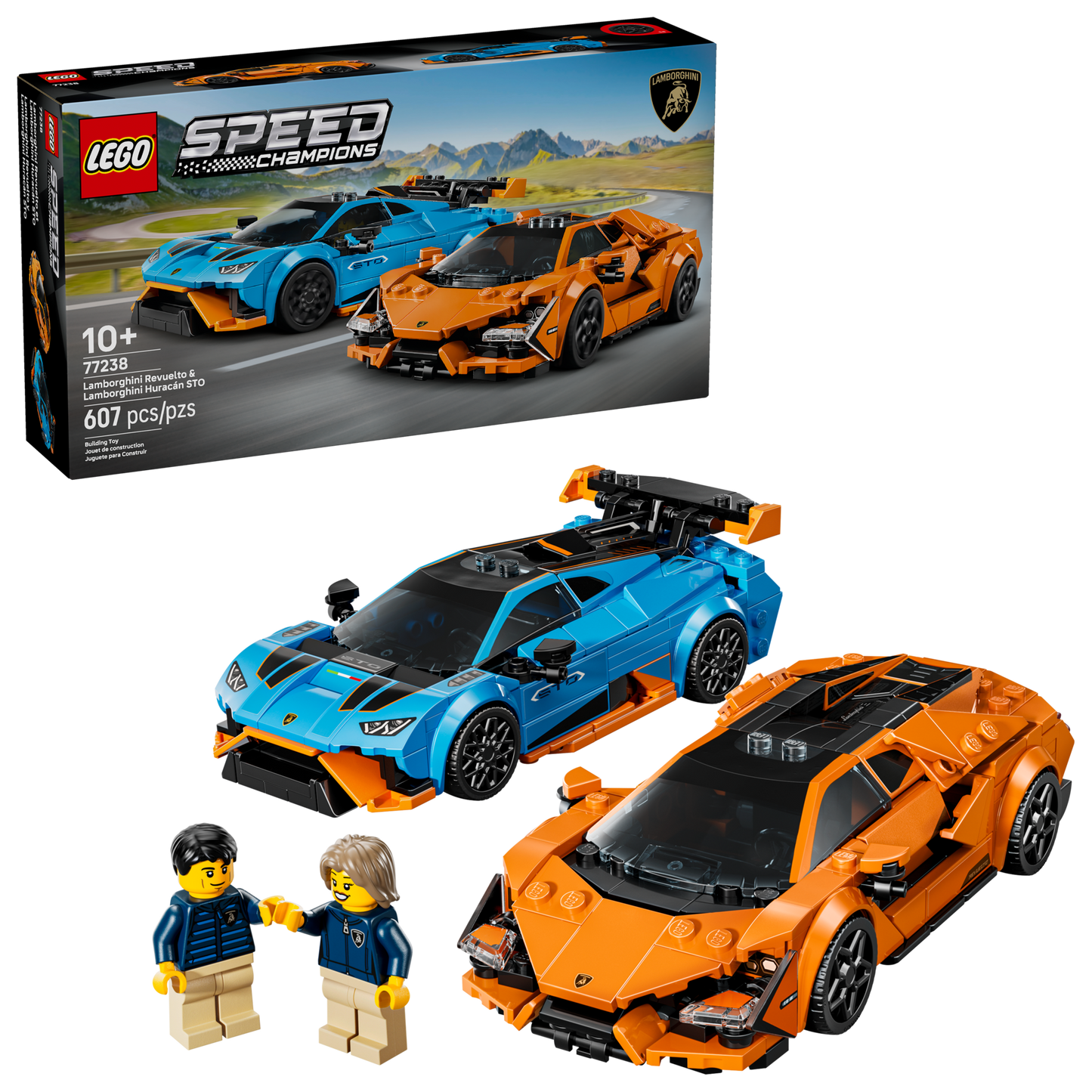 LEGO 77238 Lamborghini Revuelto e Huracan STO
