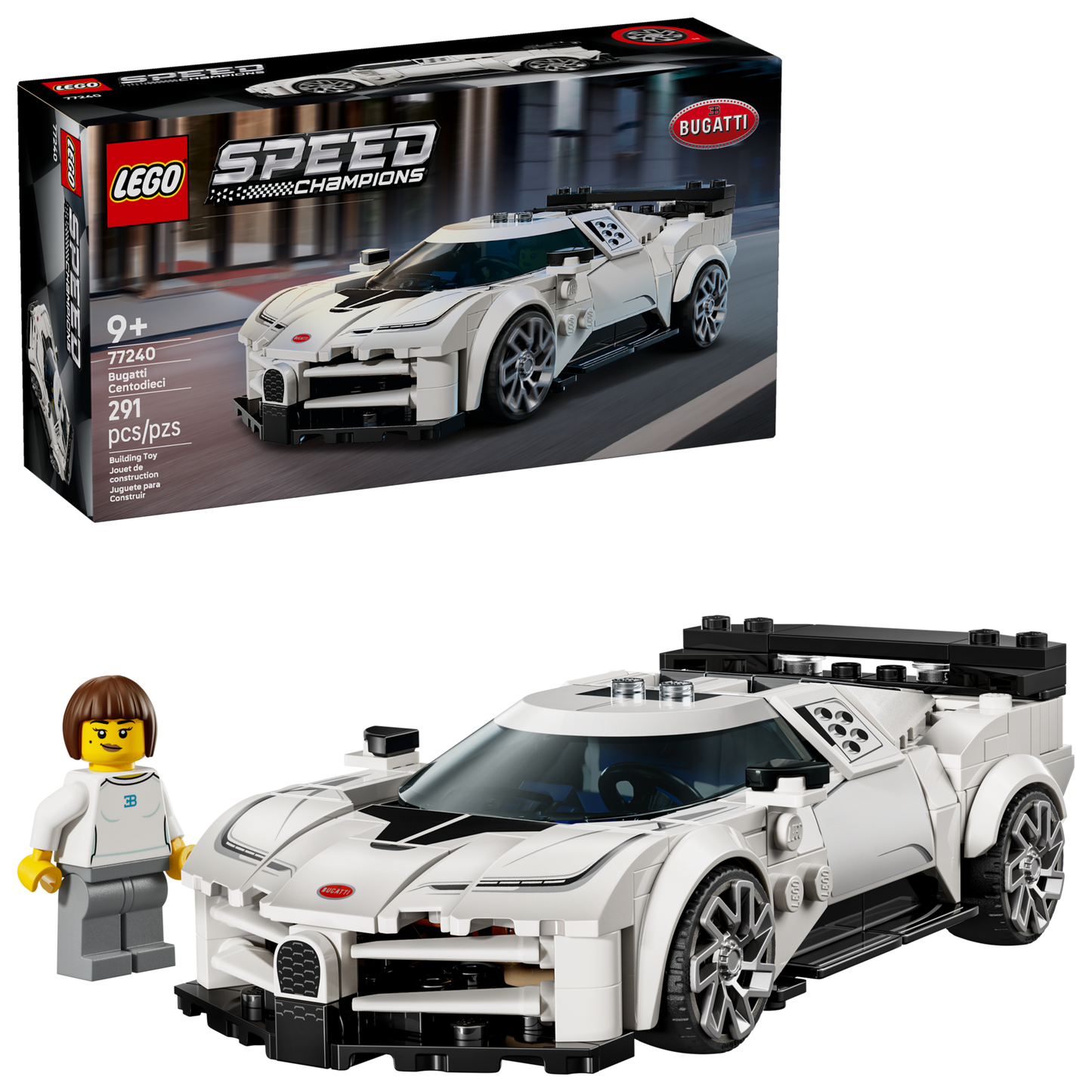 LEGO 77240 Hyper Sports Car Bugatti Centodieci