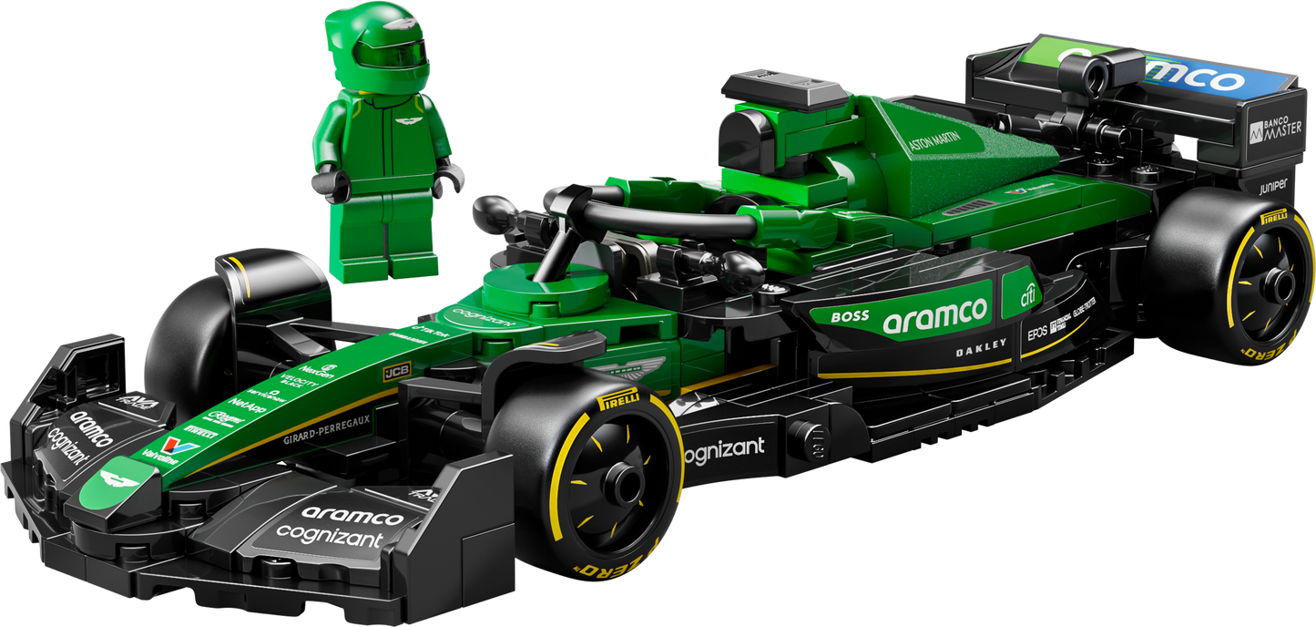 LEGO 77245 Auto da corsa Aston Martin Aramco F1® AMR24
