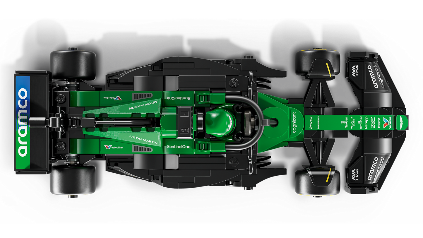 LEGO 77245 Auto da corsa Aston Martin Aramco F1® AMR24