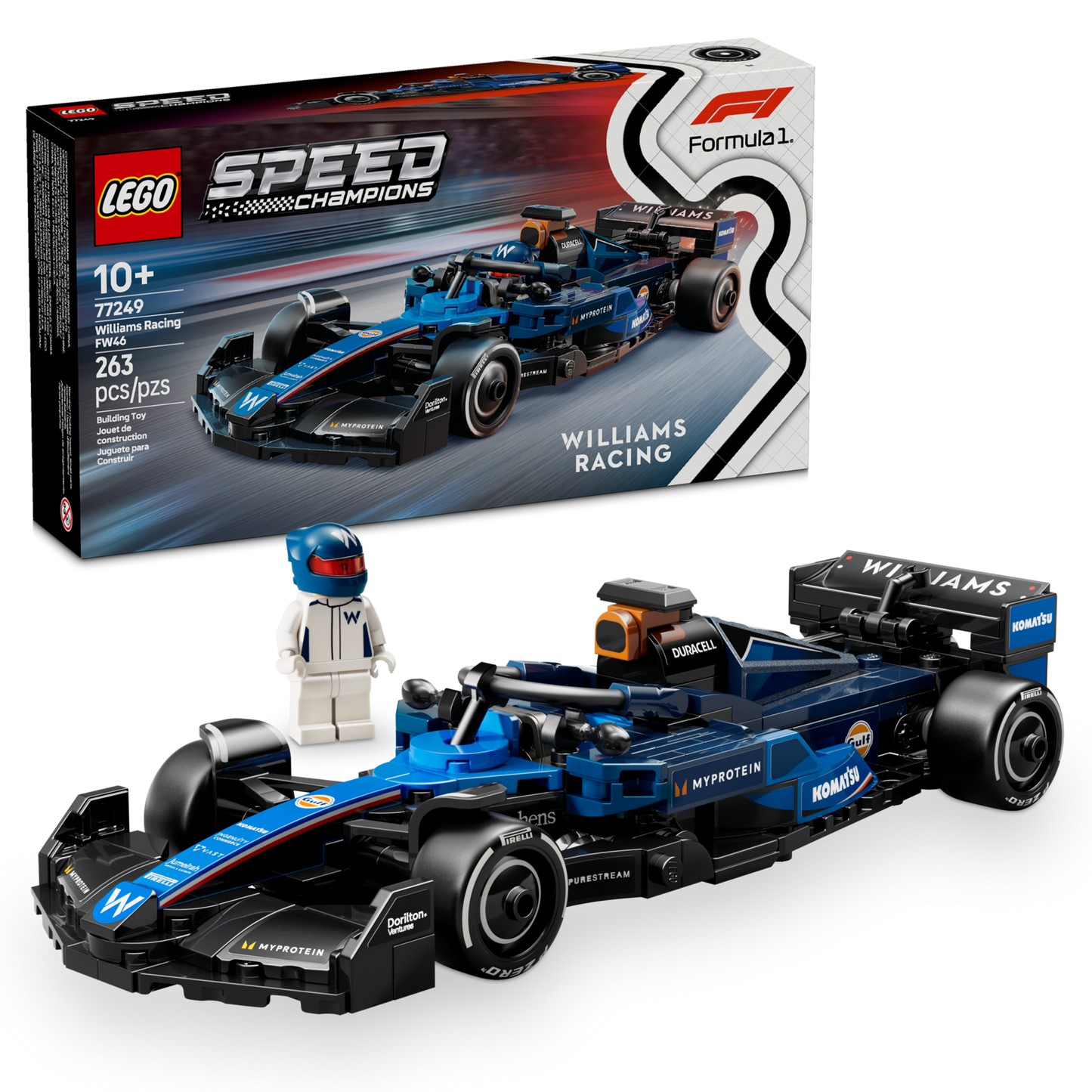 LEGO 77249 Auto da corsa F1® Williams Racing FW46