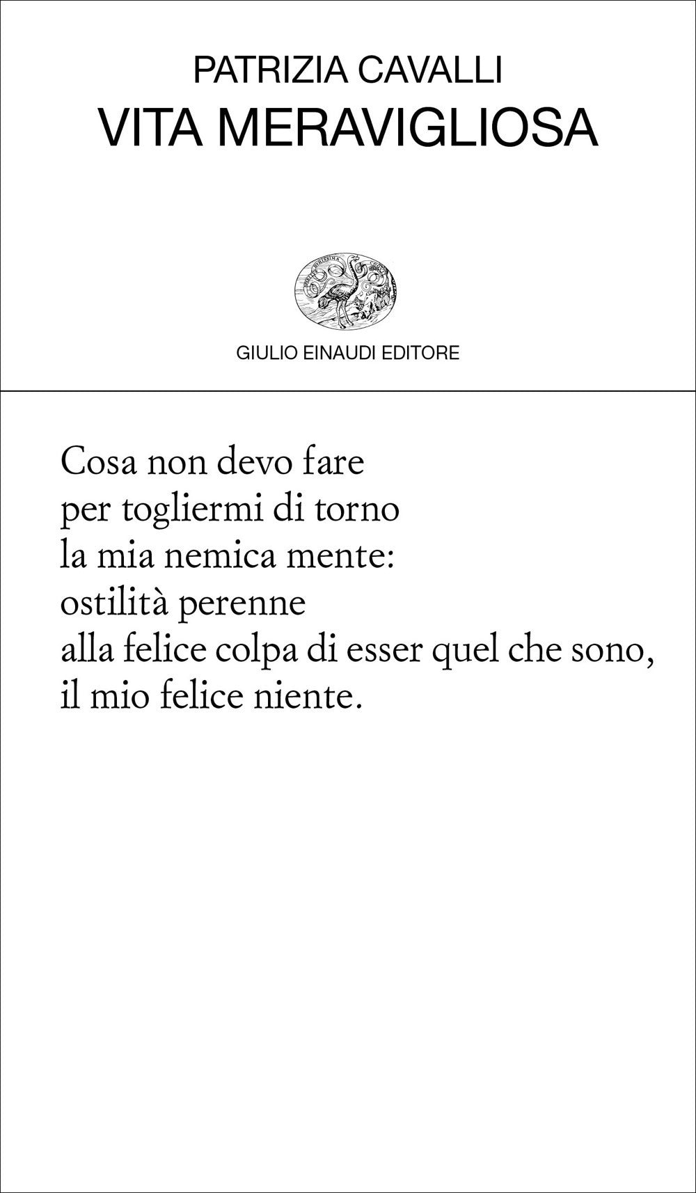 Vita Meravigliosa - Cavalli Patrizia