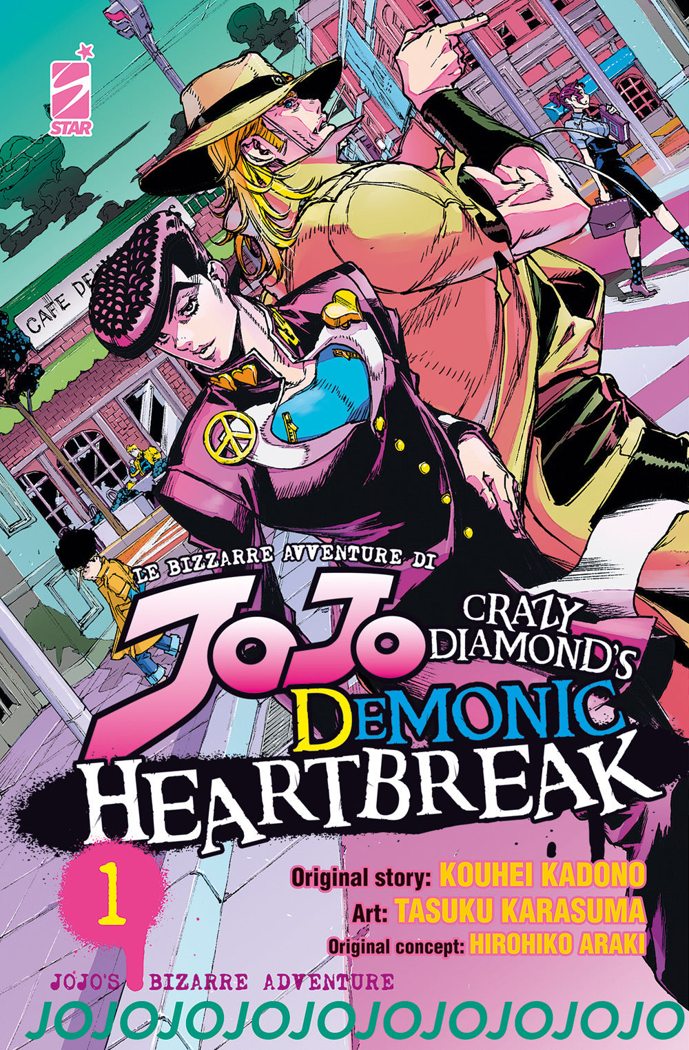 Crazy Diamond's Demonic Heartbreak. Le Bizzarre Avventure Di Jojo. Vol. 1 - Araki Hirohiko; Kadono Kohei