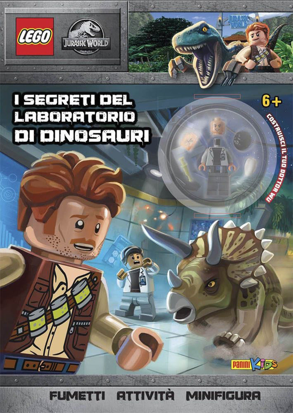 Segreti Del Laboratorio Di Dinosauri. Lego Jurassic World. Ediz. A Colori. Con G -