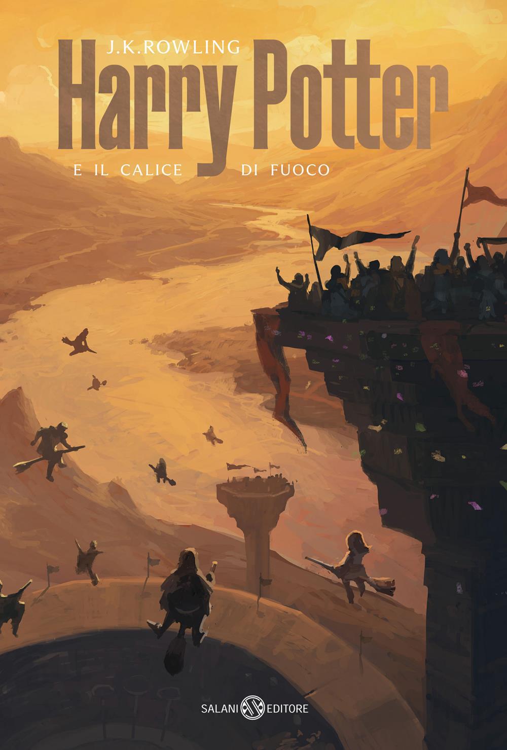 Harry Potter E Il Calice Di Fuoco. Ediz. Copertine De Lucchi. Vol. 4 - Rowling J. K.; Bartezzaghi S. (cur.)