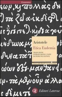 Etica Eudemia. Testo Greco A Fronte - Aristotele