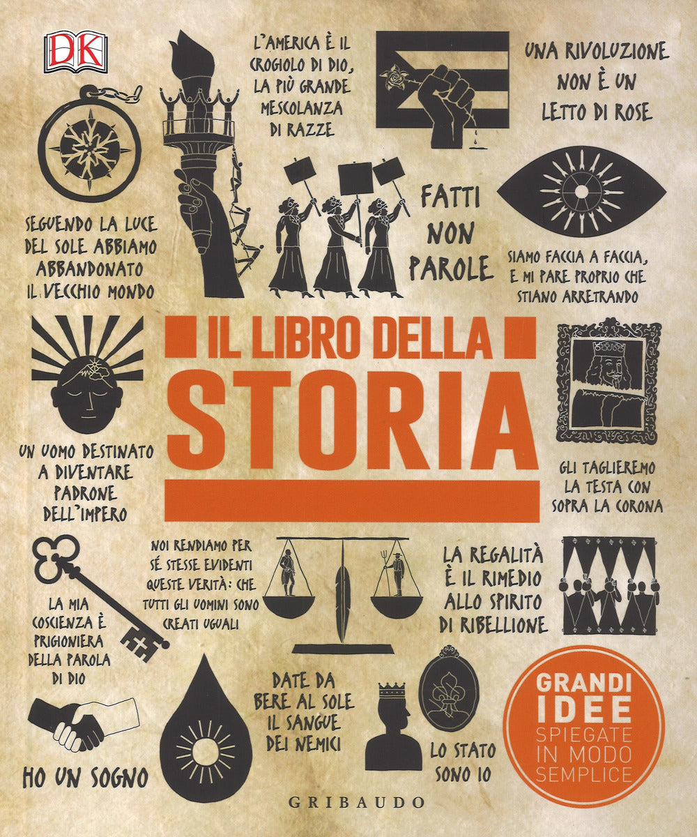 Libro Della Storia. Grandi Idee Spiegate In Modo Semplice (il) -