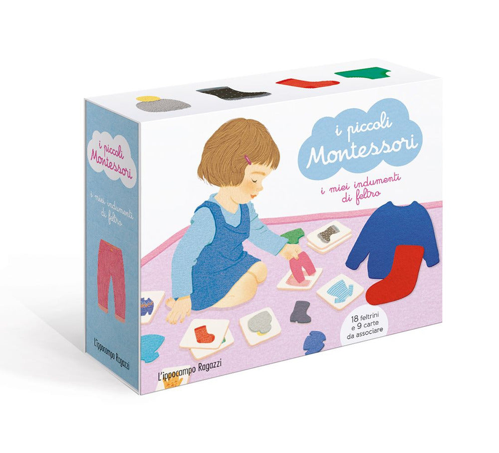 Miei Indumenti Di Feltro. I Piccoli Montessori. Ediz. Illustrata. Con Prodotti V - Roubieu Delphine