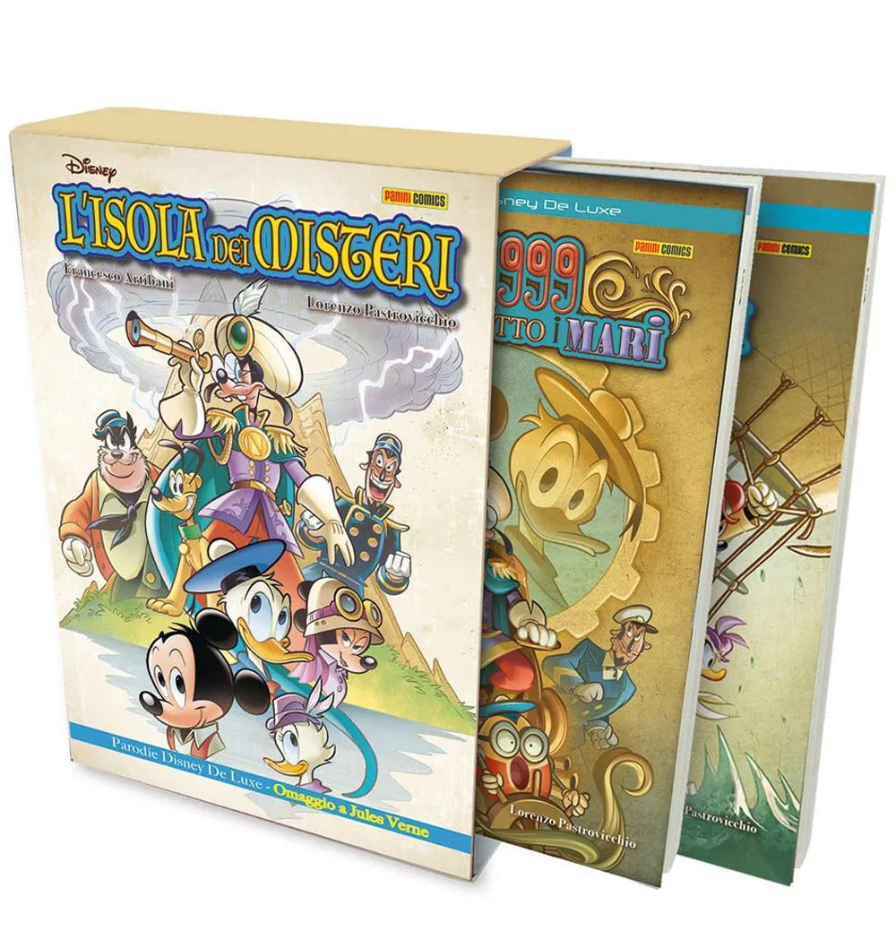 Cofanetto Completo: 19.999 Leghe Sotto I Mari-l'isola Dei Misteri - Pastrovicchio Lorenzo; Artibani Francesco