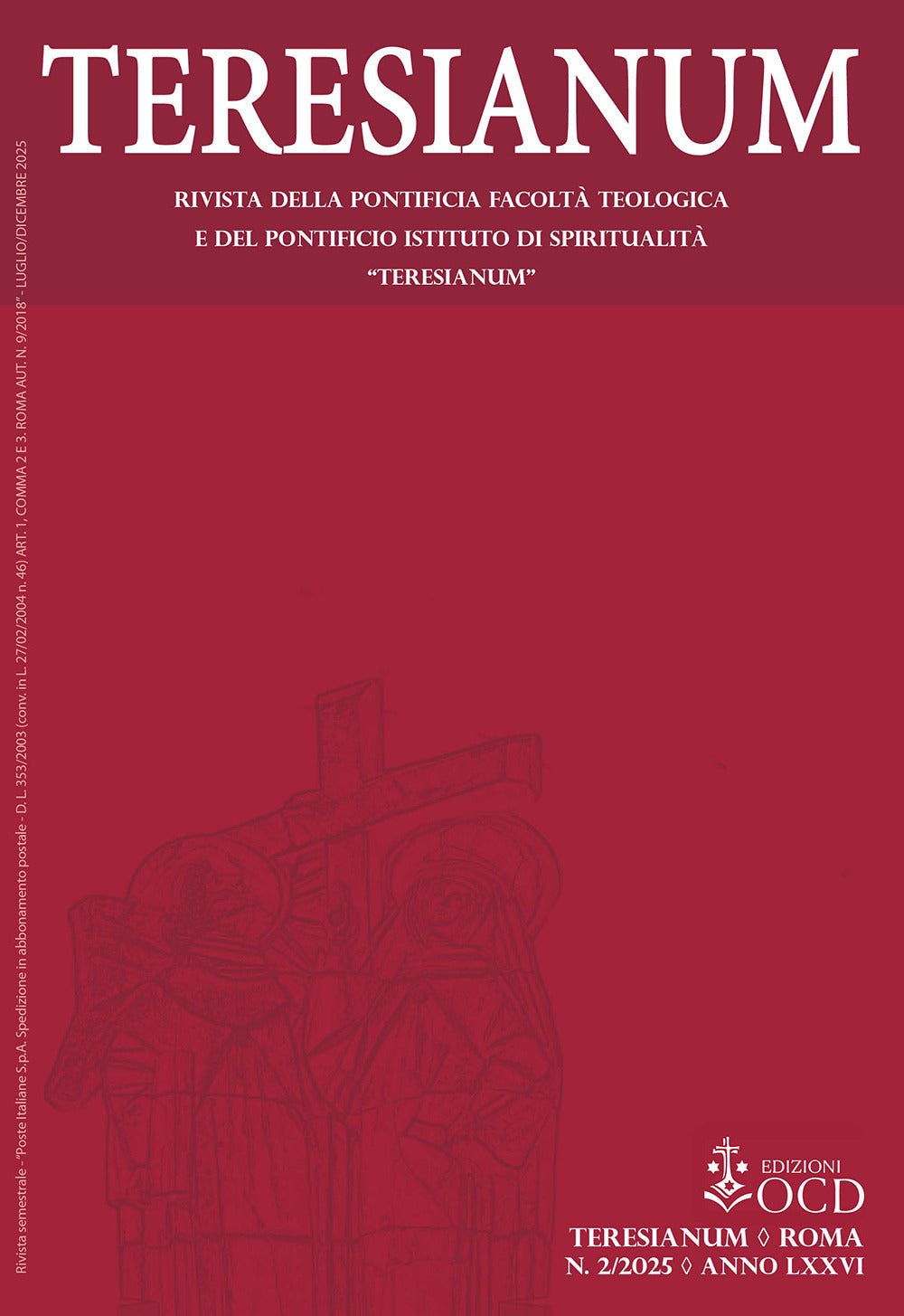 Teresianum. Rivista Della Pontificia Facolta Teologica e Del Pontificio Istituto Di Spiritualita ''teresianum''. Vol. 2 - Miranda, Americo;beroch, Maria Aracoeli