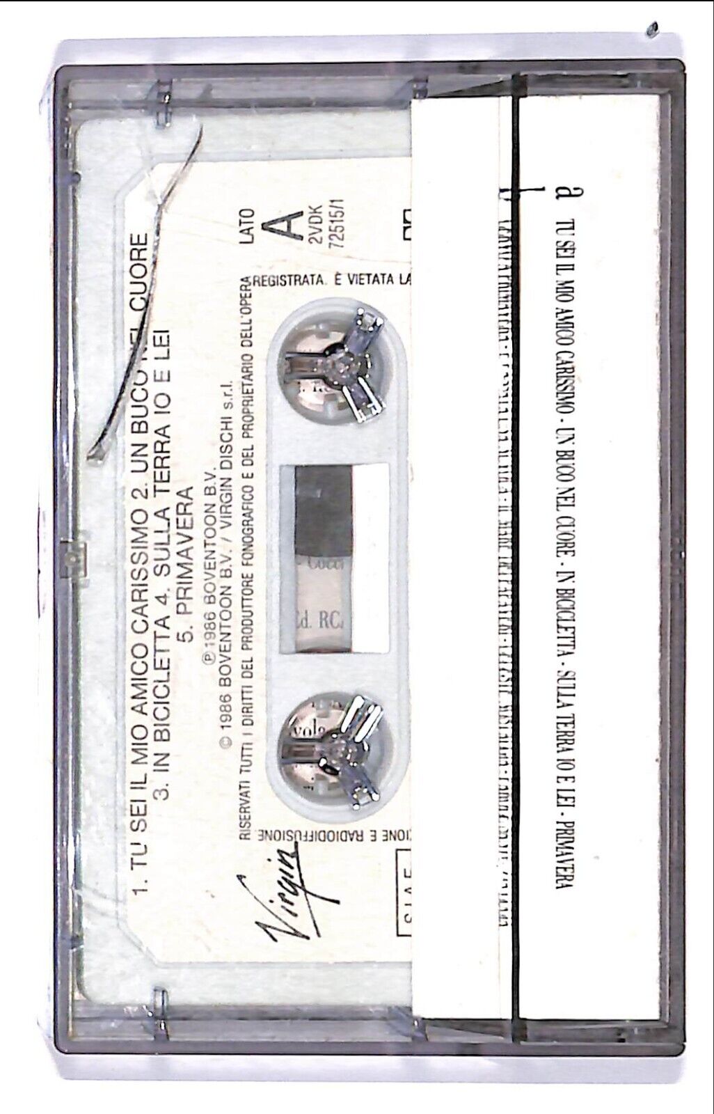 EBOND Riccardo Cocciante -quando Si Vuole Bene Vol 1 Cassetta CA000003