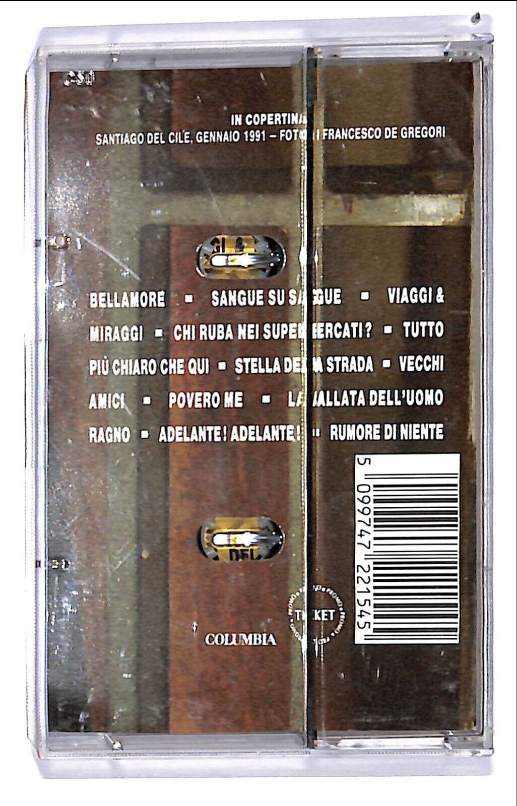 EBOND Francesco De Gregori - Canzoni D'amore Cassetta CA000021