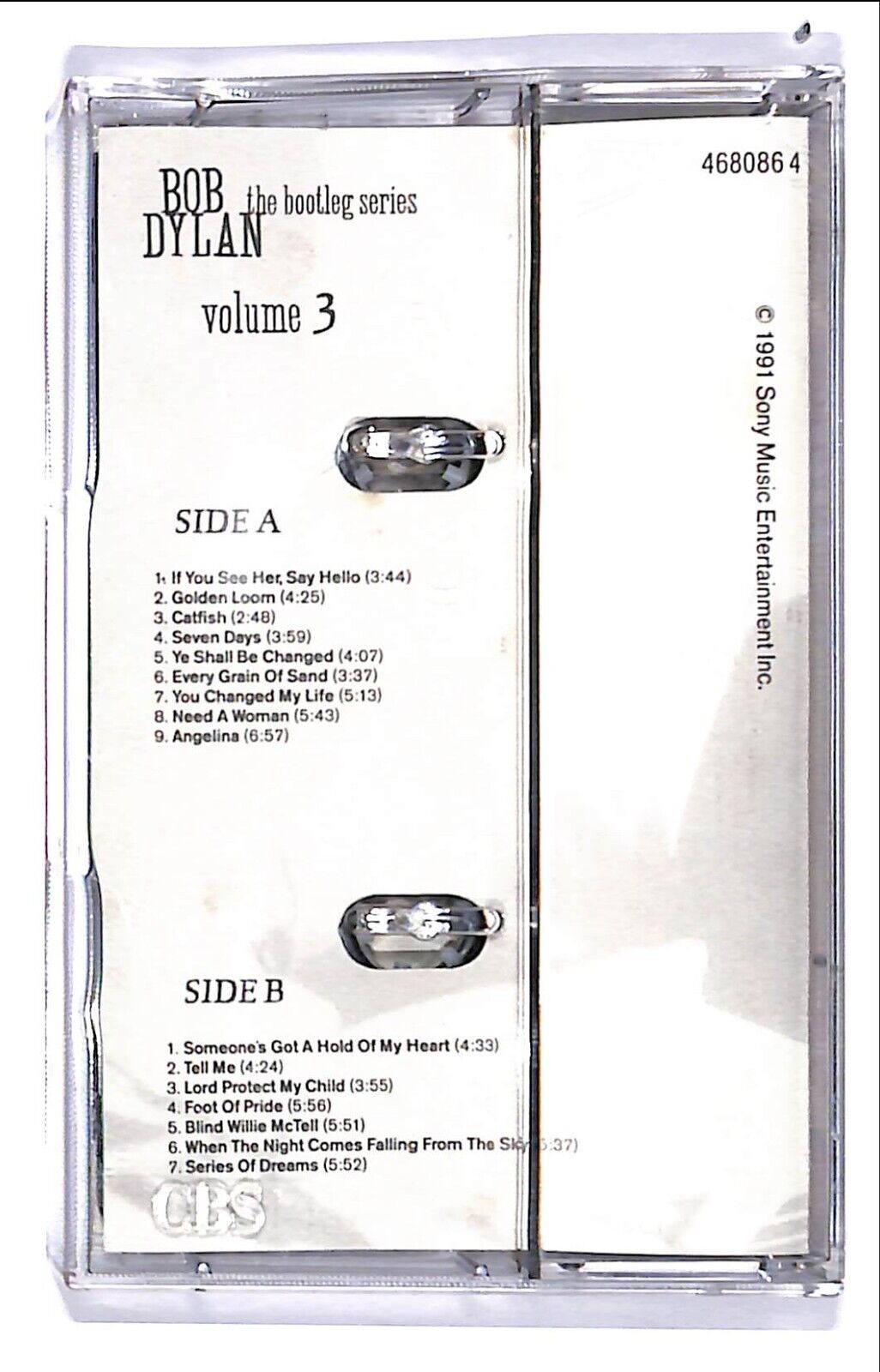 EBOND Bob Dylan - The Bootleg Series Volume 3 Cassetta CA000053