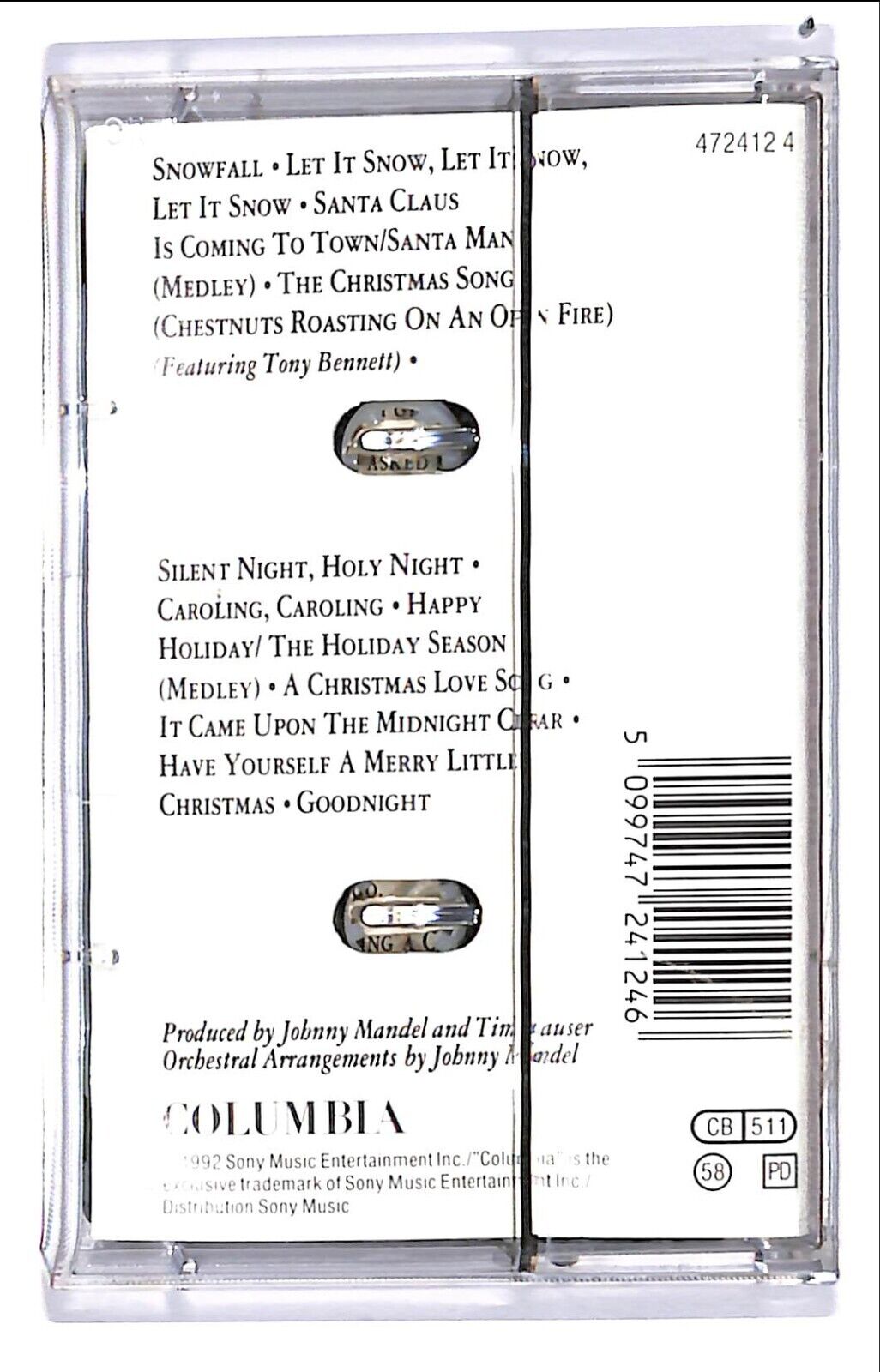 EBOND The Manhattan Transfer - The Christmas Album Cassetta CA000054