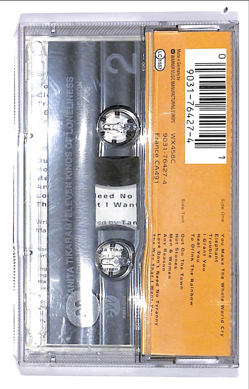 EBOND Tanita Tikaram - Eleven Kinds Of Loneliness Cassetta