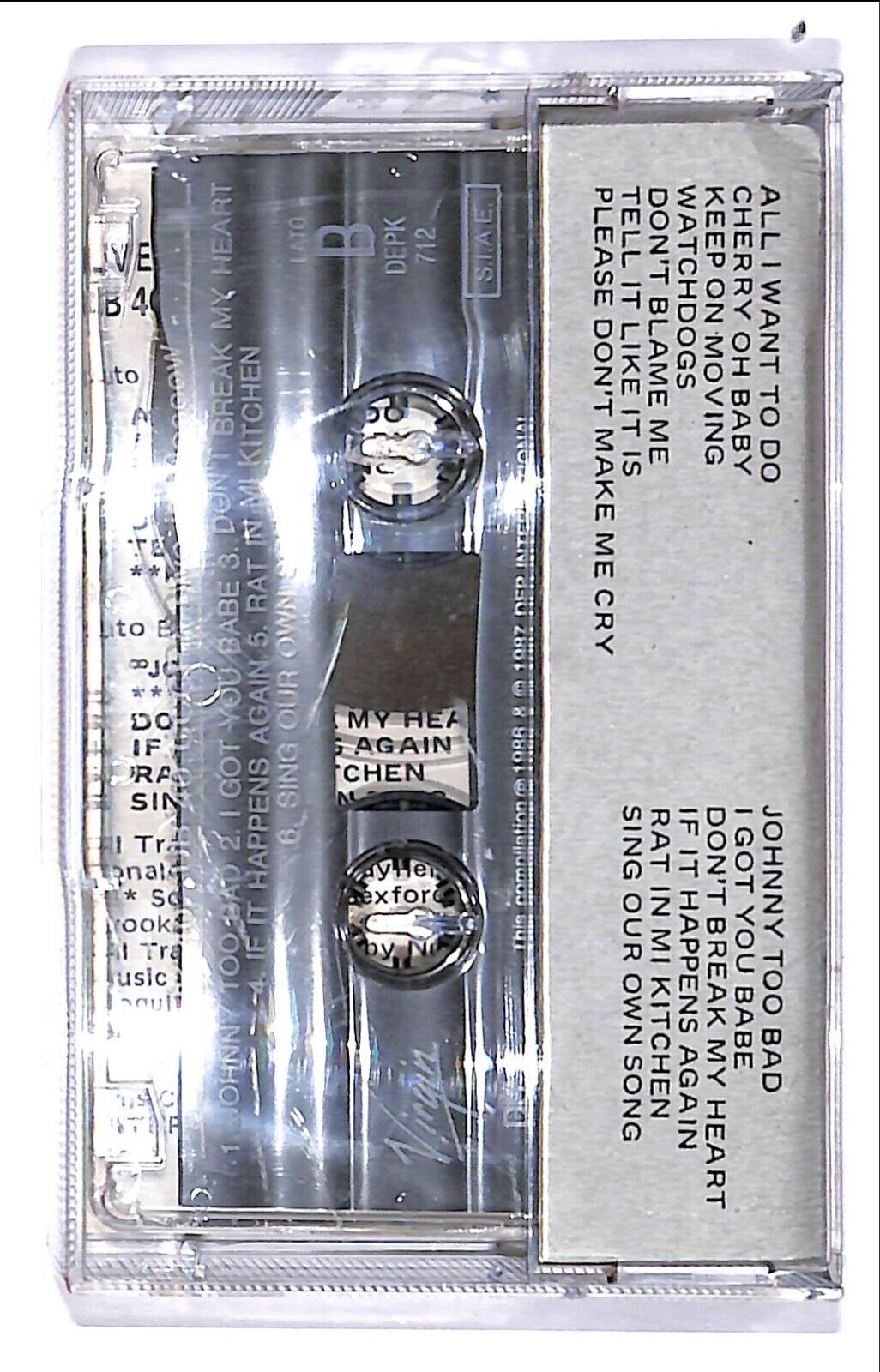 EBOND Ub40 - Cccp Live In Moscow Cassetta CA000074