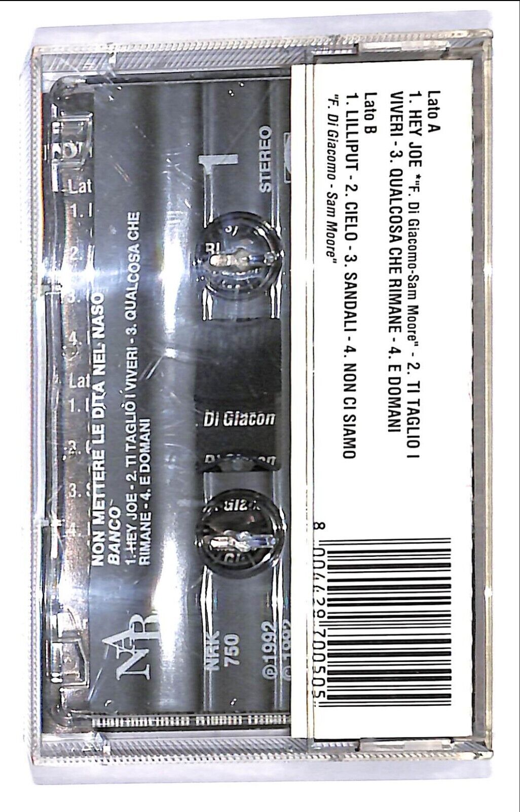 EBOND Francesco Di Giacomo - Non Mettere Le Dita Nel Naso Cassetta CA000145