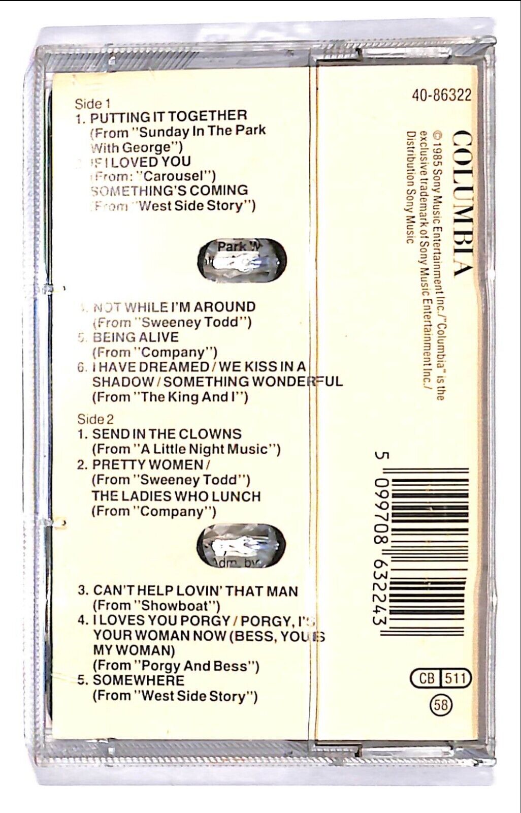 EBOND Barbra Streisand - The Broadway Album Cassetta CA000180