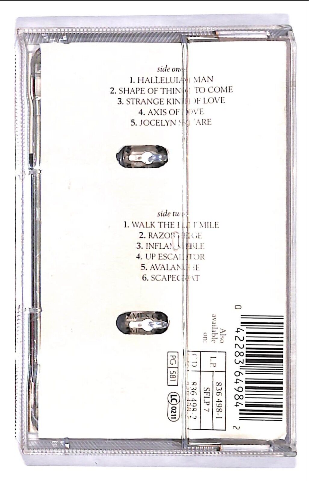 EBOND Love And Money - Strange Kind Of Love Cassetta