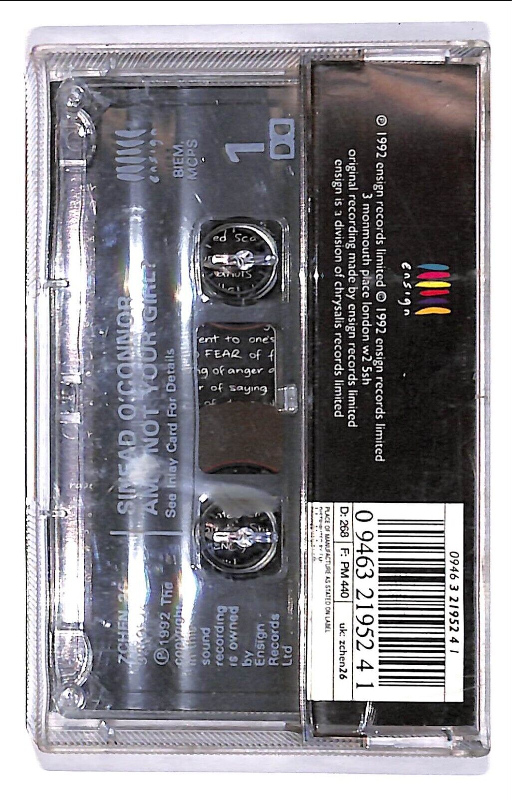 EBOND Sinead O'connor - Am I Not Your Girl? Cassetta
