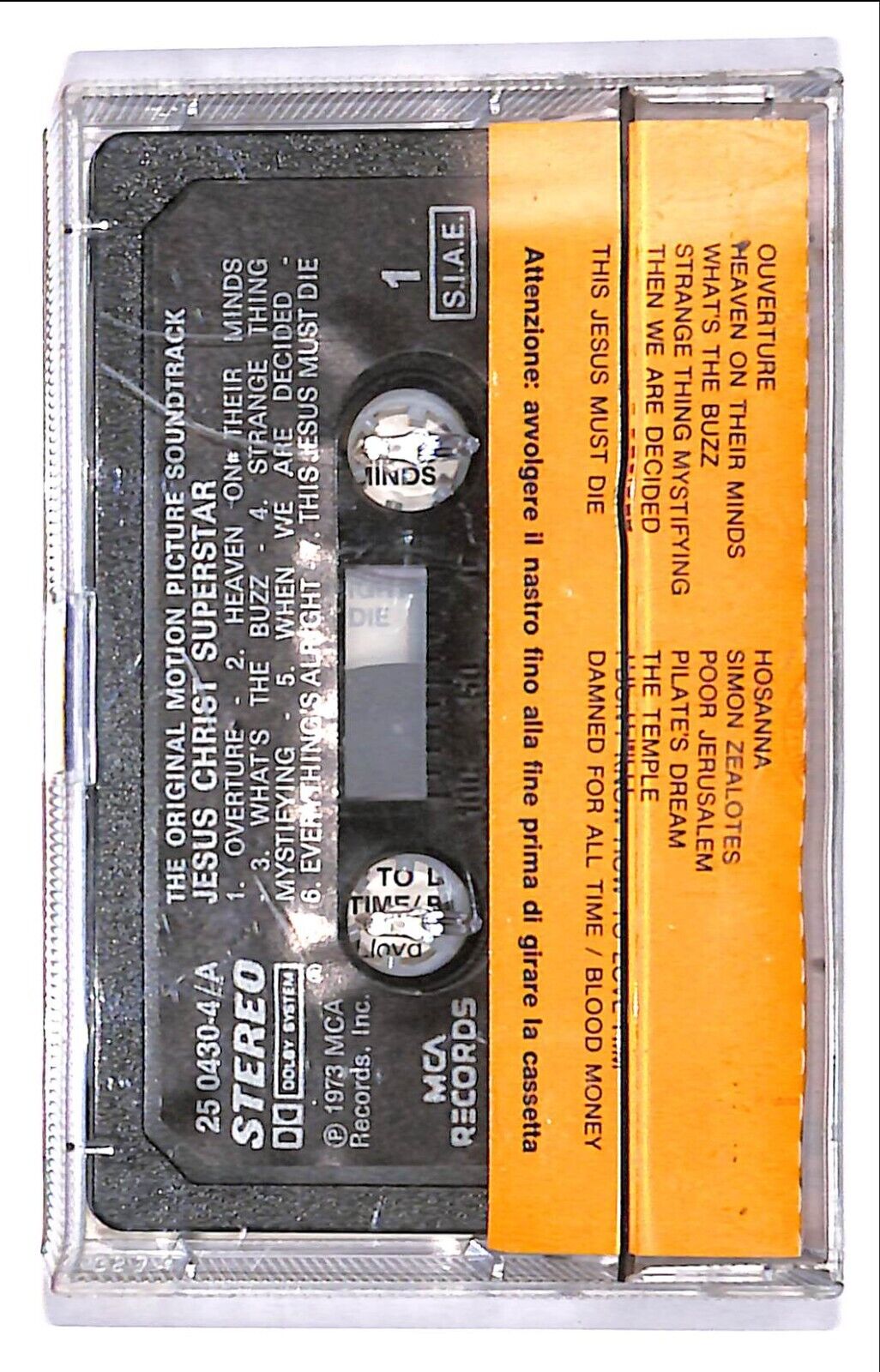 EBOND Various - Jesus Christ Superstar Cassetta CA000243