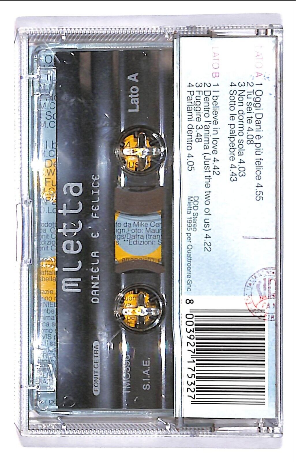 EBOND Mietta - Daniela E' Felice Cassetta CA000251