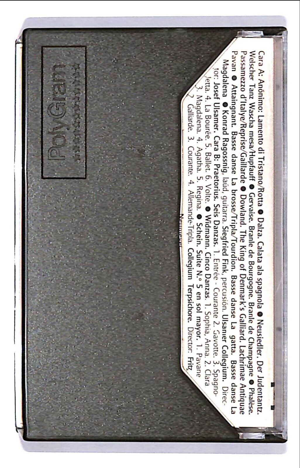 EBOND Dalza -danzas Del Renacimiento Cassetta CA000271