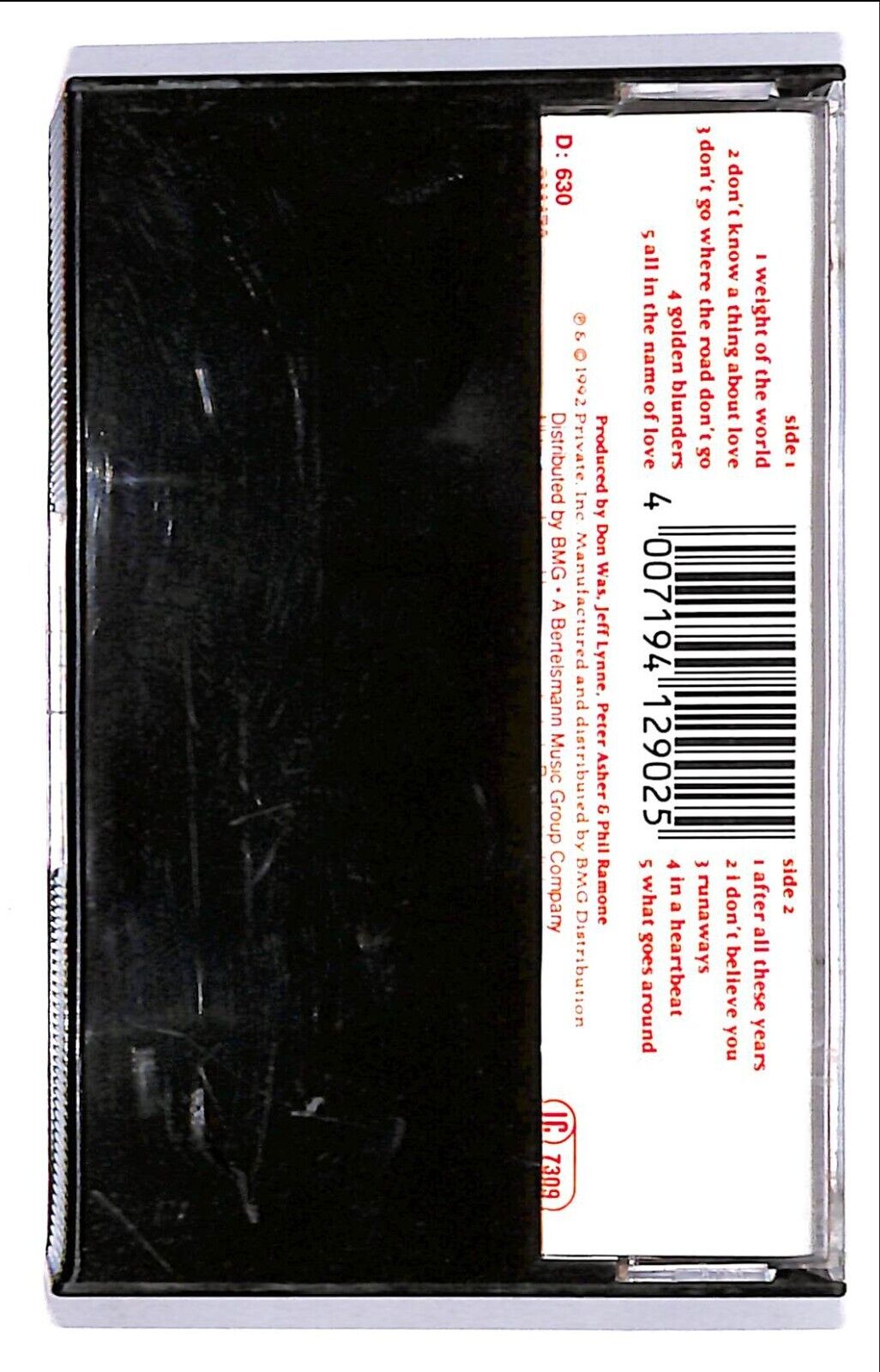 EBOND Ringo Starr - Time Takes Time Cassetta CA000357