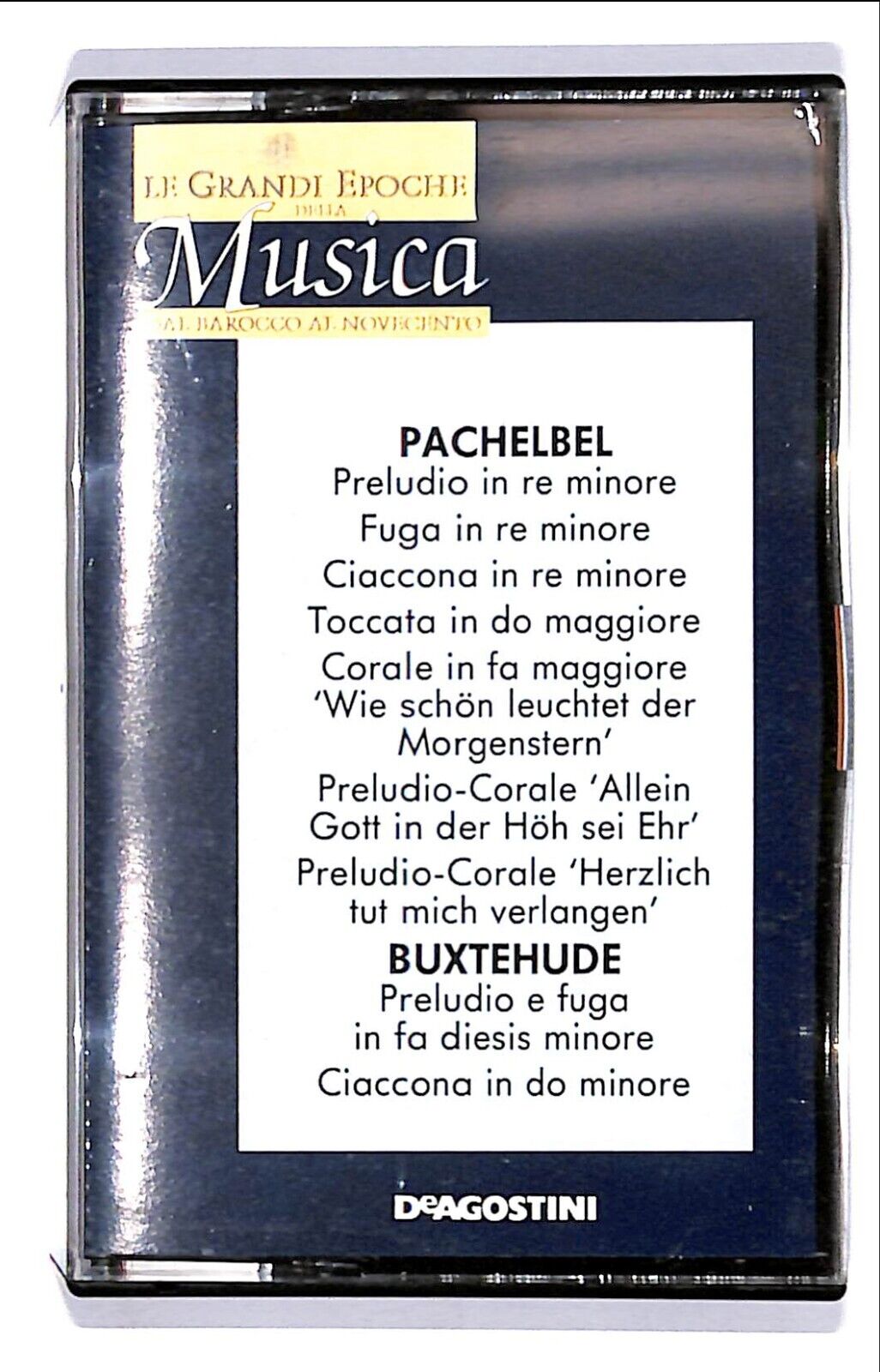 EBOND Pachelbel Buxtehude Cassetta CA000416