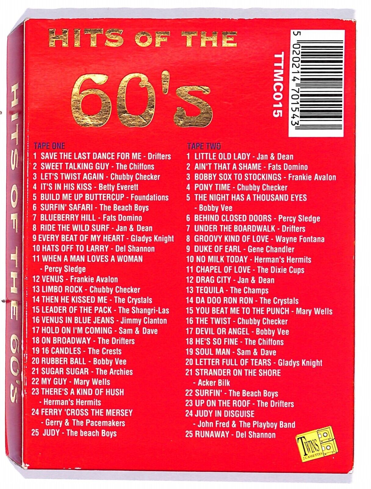 EBOND Various - Hits Of The 60's Cassetta CA000429