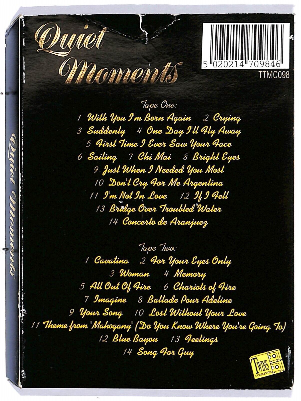 EBOND The Intimate Orchestra - Quiet Moments Cassetta CA000432
